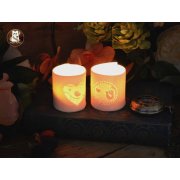 Ceramic Luminaries - Two Designs