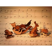 Guest Artist Woodland Friends and Animals Brooches - Martin Tomsky