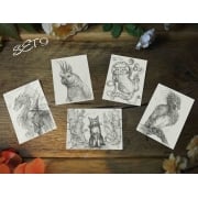 ACEO Prints - Mr. P's Sketches - Set 9