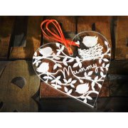 Acrylic Heart Decoration - Various