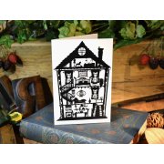 'House' A6 Greeting Card 