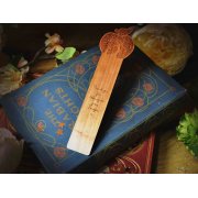 Laminated Wood Bookmark - 'Apple Tree'