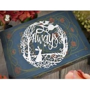 Papercut DIY Design Template - 'Always'