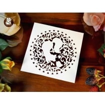 Papercut DIY Design Template - 'Bird and Squiggle'
