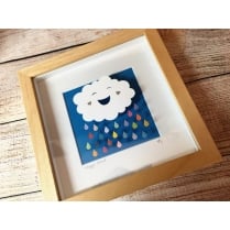 Papercut DIY Design Template - Happy Cloud