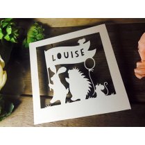 Papercut DIY Design Template - Hooray!