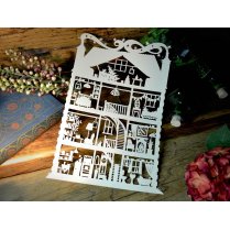 Papercut DIY Design Template - 'House'