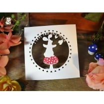 Papercut DIY Design Template - 'I Love You This Much'