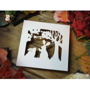 Papercut DIY Design Template 'Stargazing'