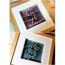 Papercut DIY Design Template - 'Strength Templates (Duo)'