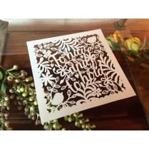 Papercut DIY Design Template 'To Have And To Hold'