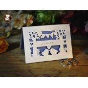 Papercut DIY Design Template - 'Wedding Placecard Template'