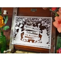 Papercut DIY Design Template - Woodland Friends Announcement! 