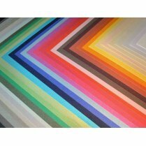 Papercutting Supplies - Coloured Hammered Paper Sheets 160gsm 