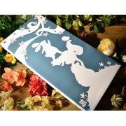 'Reach For The Stars' Chunky Wrapped Canvas ready to hang papercut print
