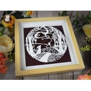 'The Way Home' - Large Original Papercut
