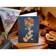 'Up' A6 Greeting Card 