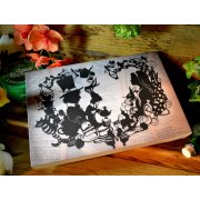'Wonderland' Chunky Wrapped Canvas ready to hang papercut print