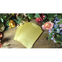 Papercutting Supplies - 25 x A5 Gold Glitter Paper