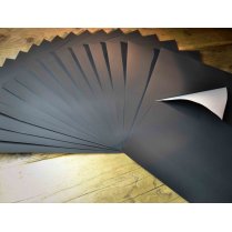 Papercutting Supplies - 25 x Black Poster Paper