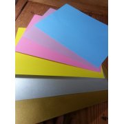Papercutting Supplies - 25 x Coloured Poster Paper