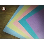 Papercutting Supplies - Double Sided Pearl Poster Paper - *Pastel Pack*