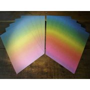Papercutting Supplies - Rainbow Paper - Bright or Light